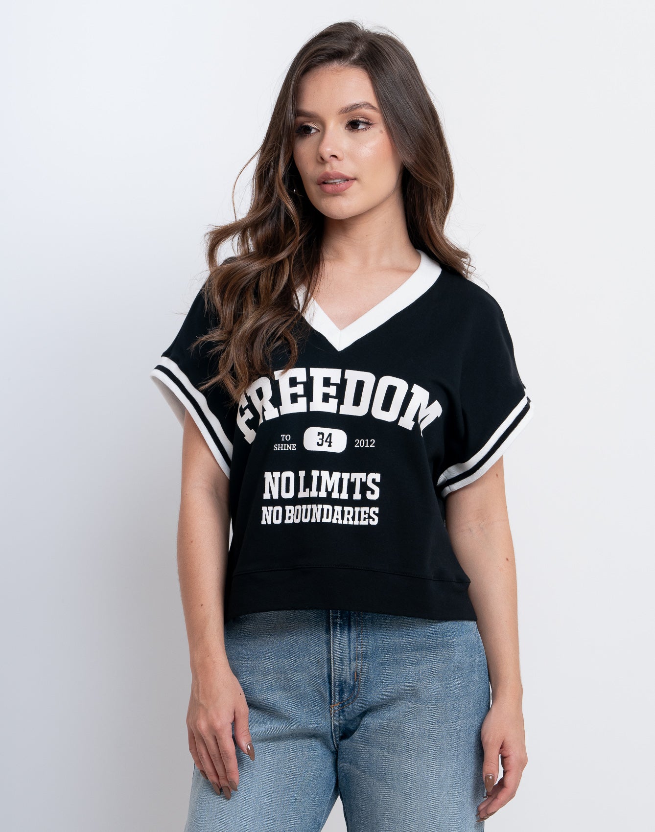 Camisa Freedom Negra