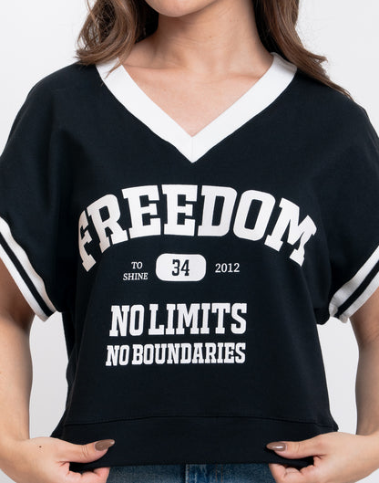 Camisa Freedom Negra