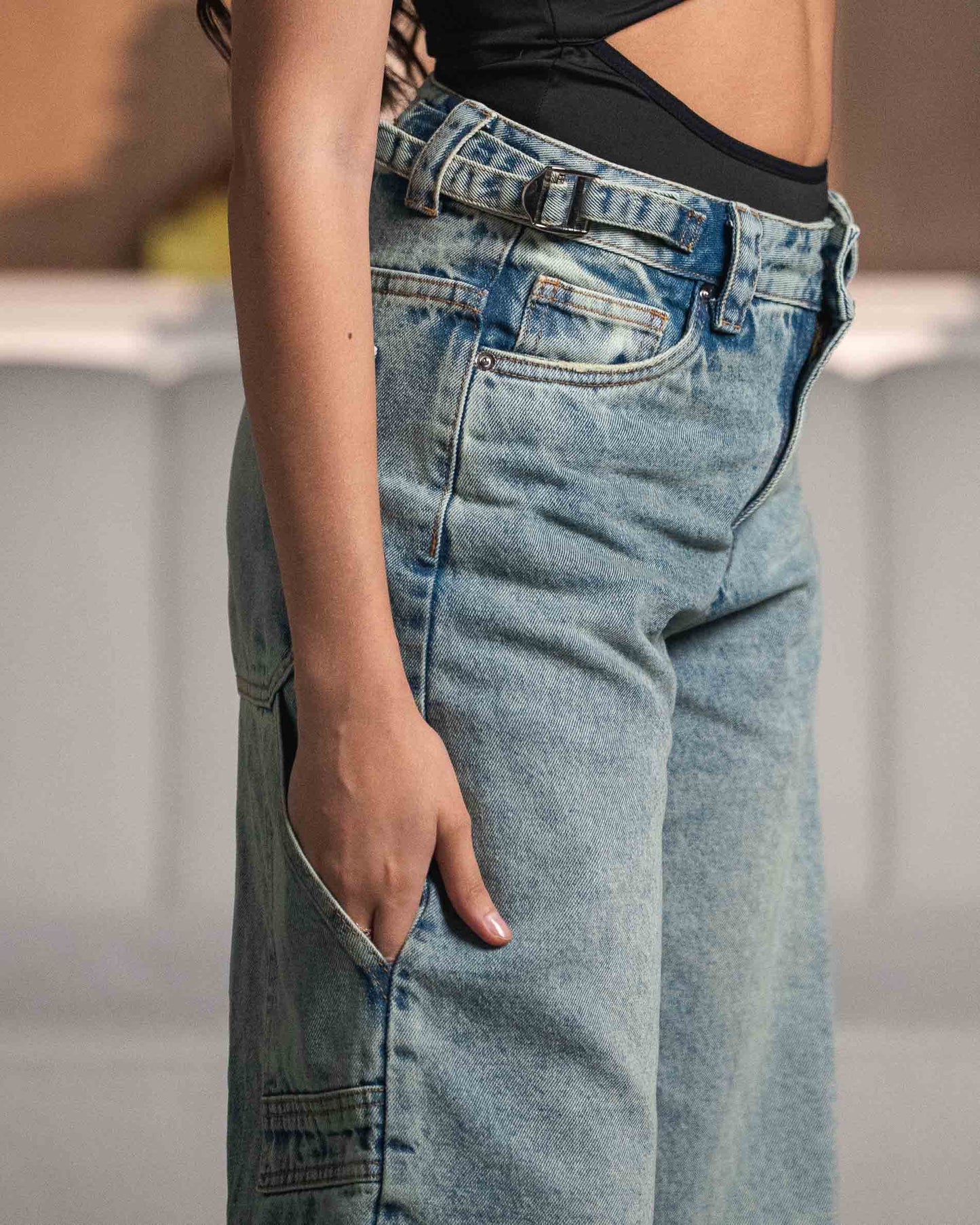 Jean Baggy Runne