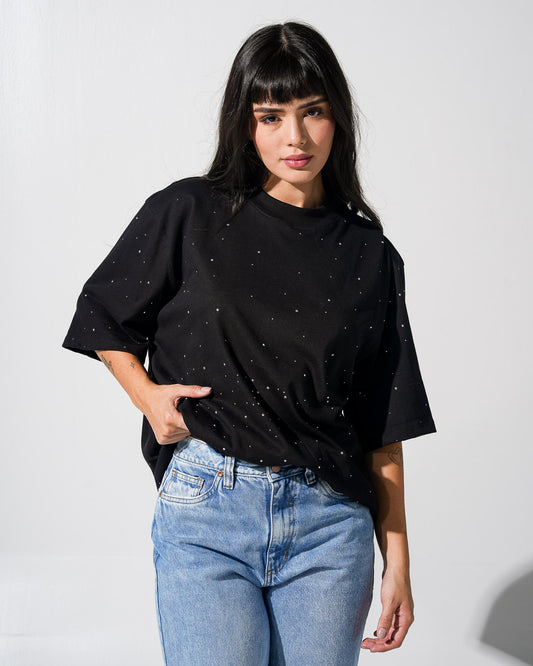 Oversize Crystal Black